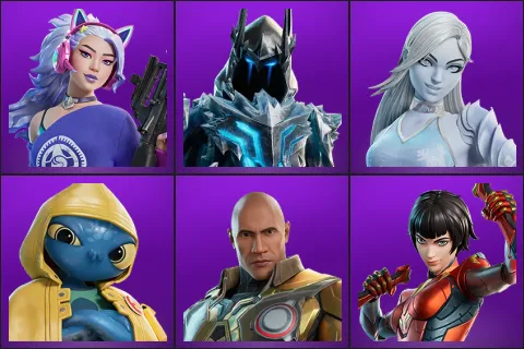 Dasha, Exalted Ice King, Lady Windfrost, Squibbly, The Foundation (Reforged), The Order (Reforged)