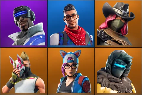 Blue Striker, Prodigy, Calamity, Drift, Lynx, Zenith