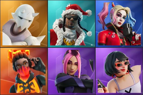 Snap, Santa Dogg, Rebirth Harley Quinn, Tectonic Komplex, Adira, Evie