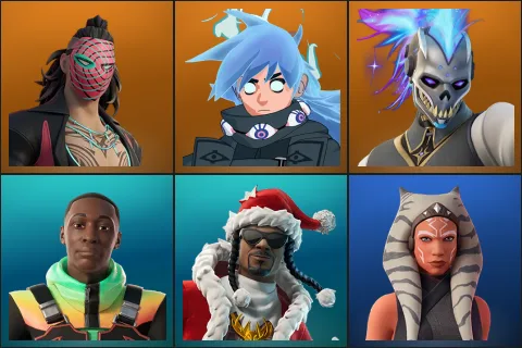 Kado Thorne, Nezumi, Renzo the Destroyer, Khaby Lame, Santa Dogg, Ahsoka Tano