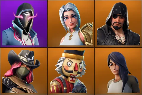 Xander, Ark, Blackheart, Calamity, Crackshot, Gear Specialist Maya