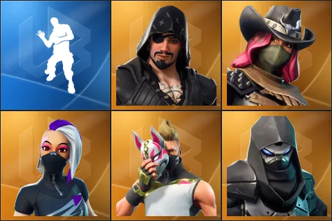 Laugh It Up, Blackheart, Calamity, Catalyst, Drift, Enforcer