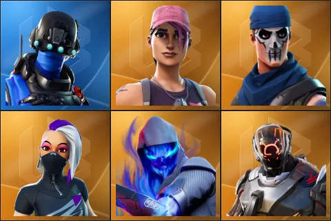 Carbon Commando, Rose Team Leader, Warpaint, Catalyst, Fusion, The Scientist