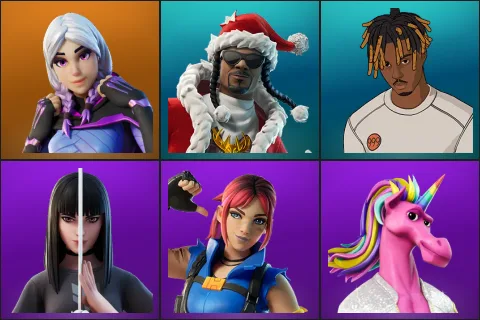 Torin, Santa Dogg, Slayer Juice WRLD, Charlotte, Explorer Emilie, Fabio Sparklemane