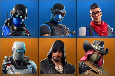 Carbon Commando, Fixer, Prodigy, A.I.M., Blackheart, Calamity