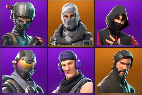Elite Agent, Havoc, IKONIK, Rogue Agent, Sub Commander, The Reaper