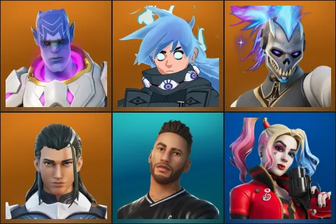 Kymera, Nezumi, Renzo the Destroyer, The Ageless, Neymar Jr, Rebirth Harley Quinn