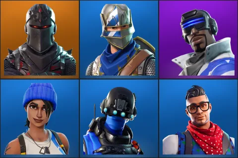 Black Knight, Blue Squire, Blue Striker, Blue Team Leader, Carbon Commando, Prodigy