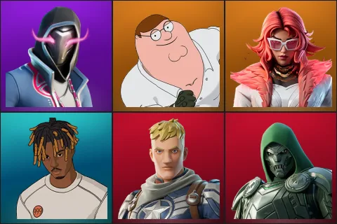 Xander, Peter Griffin, Valeria, Slayer Juice WRLD, Captain Jones, Doom