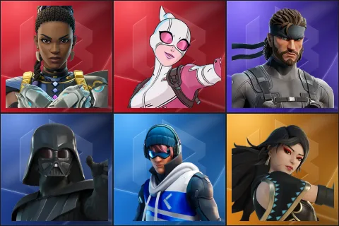 Shuri, Gwenpool, Solid Snake, Darth Vader, Point Patroller, Era