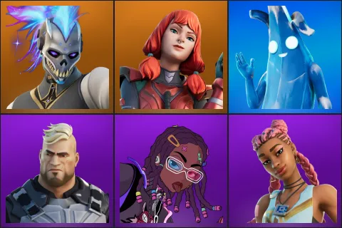 Renzo the Destroyer, The Imagined, Polar Peely, Gunnar, Imani, Kiara K.O.