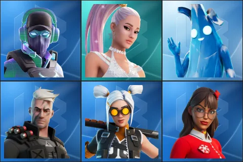 Breakpoint, Ariana Grande, Polar Peely, Centurion, Dizzie, Krisabelle
