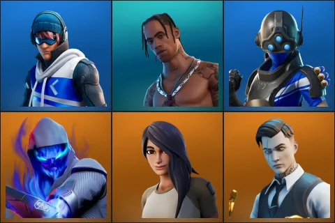 Point Patroller, Travis Scott, Trilogy, Fusion, Gear Specialist Maya, Midas