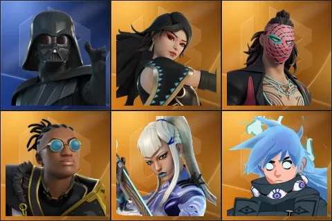 Darth Vader, Era, Kado Thorne, Malik, Mizuki, Nezumi