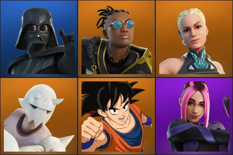 Darth Vader, Malik, Paradigm (Reality-659), Snap, Son Goku, Adira