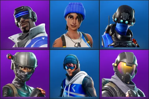 Blue Striker, Blue Team Leader, Carbon Commando, Elite Agent, Point Patroller, Rogue Agent