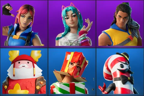 Explorer Emilie, Katalina, Trailblazer Tai, Guff Gringle, Holiday Boxy, Mr. Dappermint