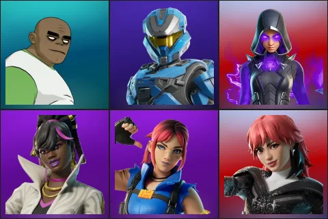 Russel, UNSC Spartan, Augury, Danica, Explorer Emilie, Hana Park