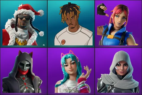 Santa Dogg, Slayer Juice WRLD, Explorer Emilie, Felina, Katalina, Vanguard Zadie