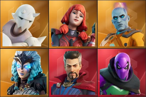 Snap, The Imagined, The Origin, Valkyrie, Doctor Strange, Prowler