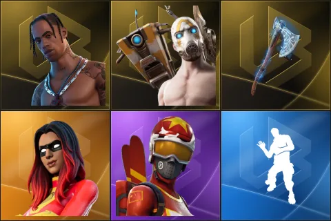Travis Scott, Psycho Bandit, Leviathan Axe, Joltara, Mogul Master (CHN), Laugh It Up