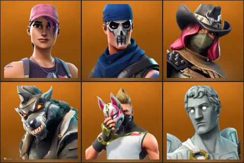 Rose Team Leader, Warpaint, Calamity, Dire, Drift, Love Ranger