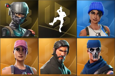 Elite Agent, Take The L, Blue Team Leader, Rose Team Leader, The Reaper, Warpaint