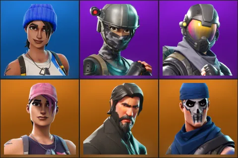Blue Team Leader, Elite Agent, Rogue Agent, Rose Team Leader, The Reaper, Warpaint