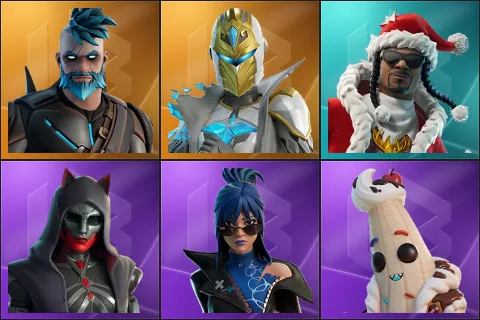 Omegarok, Spectra Knight, Santa Dogg, Felina, Hope, Lil Split