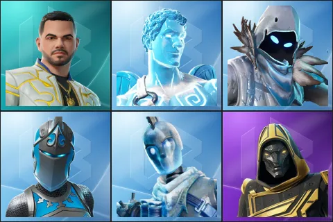CouRage, Frozen Love Ranger, Frozen Raven, Frozen Red Knight, Glacial Dummy, Blitz Knight