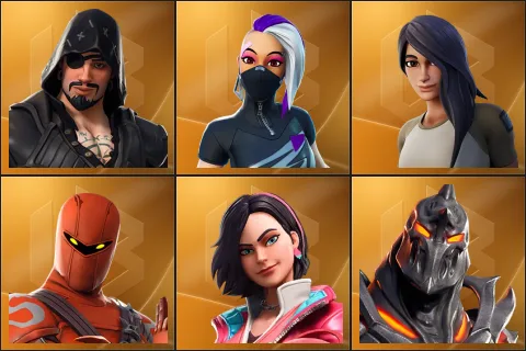 Blackheart, Catalyst, Gear Specialist Maya, Hybrid, Rox, Ruin