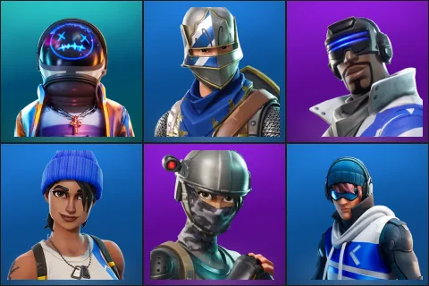 Astro Jack, Blue Squire, Blue Striker, Blue Team Leader, Elite Agent, Point Patroller