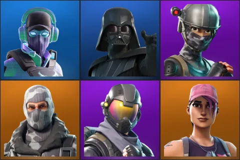 Breakpoint, Darth Vader, Elite Agent, Havoc, Rogue Agent, Rose Team Leader