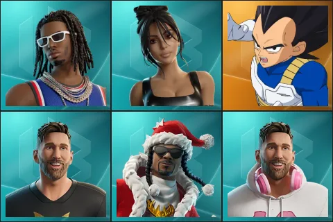 Playboi Carti, Iconic Kim Kardashian, Vegeta, Lionel Messi, Santa Dogg, Streetwear Spark Messi