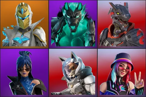 Spectra Knight, Cerberus, Drakon Steel Hybrid, Hope, Katt, Lana Llane