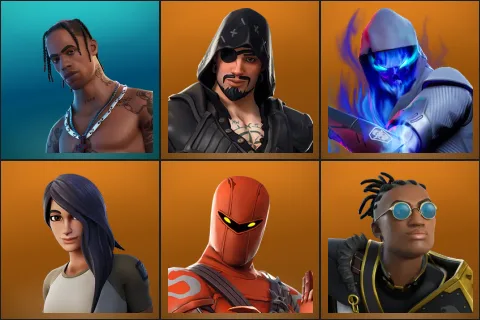 Travis Scott, Blackheart, Fusion, Gear Specialist Maya, Hybrid, Malik
