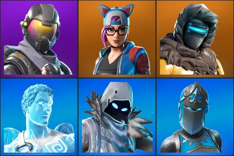 Rogue Agent, Lynx, Zenith, Frozen Love Ranger, Frozen Raven, Frozen Red Knight