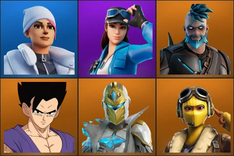 Blizzard Bomber, Cloud Striker, Omegarok, Son Gohan, Spectra Knight, Velocity