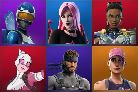 Mogul Master, Haze, Shuri, Gwenpool, Solid Snake, Rose Team Leader