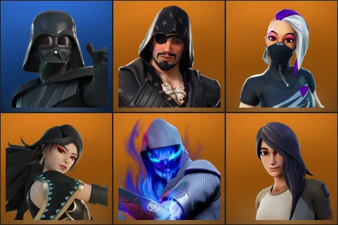 Darth Vader, Blackheart, Catalyst, Era, Fusion, Gear Specialist Maya