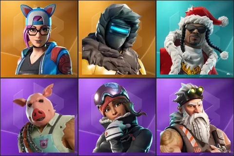 Lynx, Zenith, Santa Dogg, Pig the Butcher, Powder, Sgt. Winter