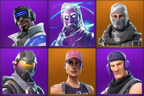 Blue Striker, Galaxy, Havoc, Rogue Agent, Rose Team Leader, Sub Commander