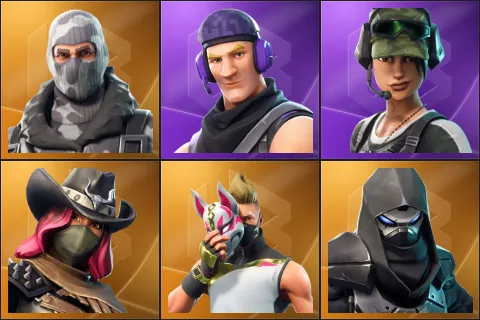 Havoc, Sub Commander, Trailblazer, Calamity, Drift, Enforcer
