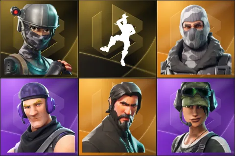 Elite Agent, Take The L, Havoc, Sub Commander, The Reaper, Trailblazer