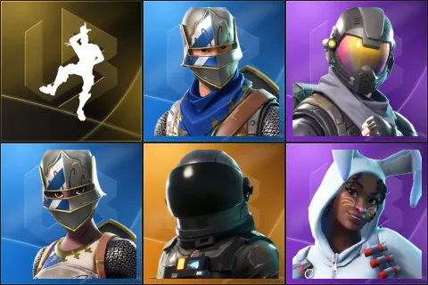 Take The L, Blue Squire, Rogue Agent, Royale Knight, Dark Voyager, Bunny Brawler