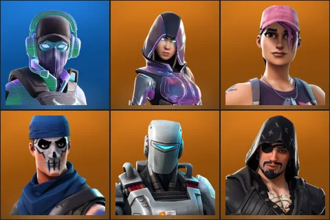 Breakpoint, Glow, Rose Team Leader, Warpaint, A.I.M., Blackheart