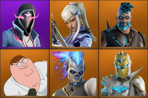 Xander, Mizuki, Omegarok, Peter Griffin, Renzo the Destroyer, Spectra Knight