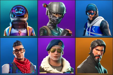 Astro Jack, Elite Agent, Point Patroller, Prodigy, Royale Bomber, The Reaper