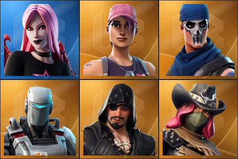Haze, Rose Team Leader, Warpaint, A.I.M., Blackheart, Calamity