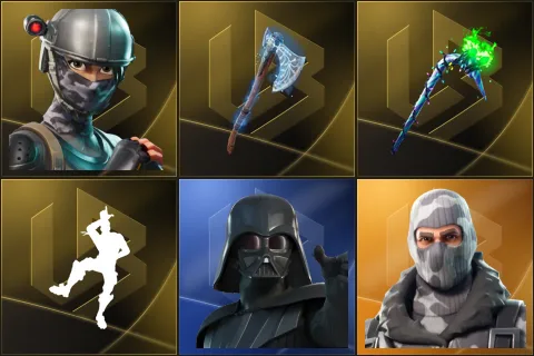 Elite Agent, Leviathan Axe, Merry Mint Axe, Take The L, Darth Vader, Havoc